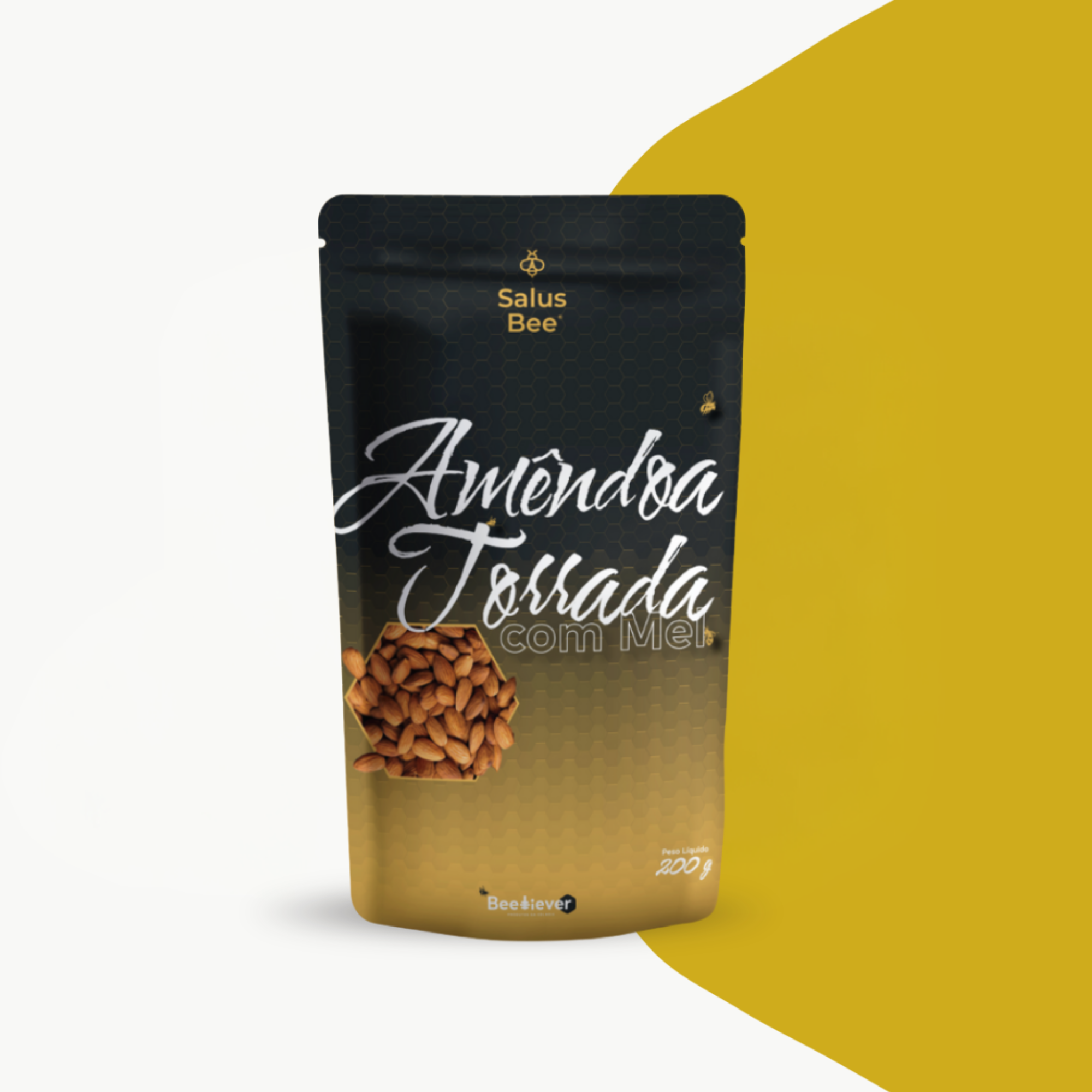 ALMENDRAS TOSTADAS CON MIEL Y FLOR DE SAL