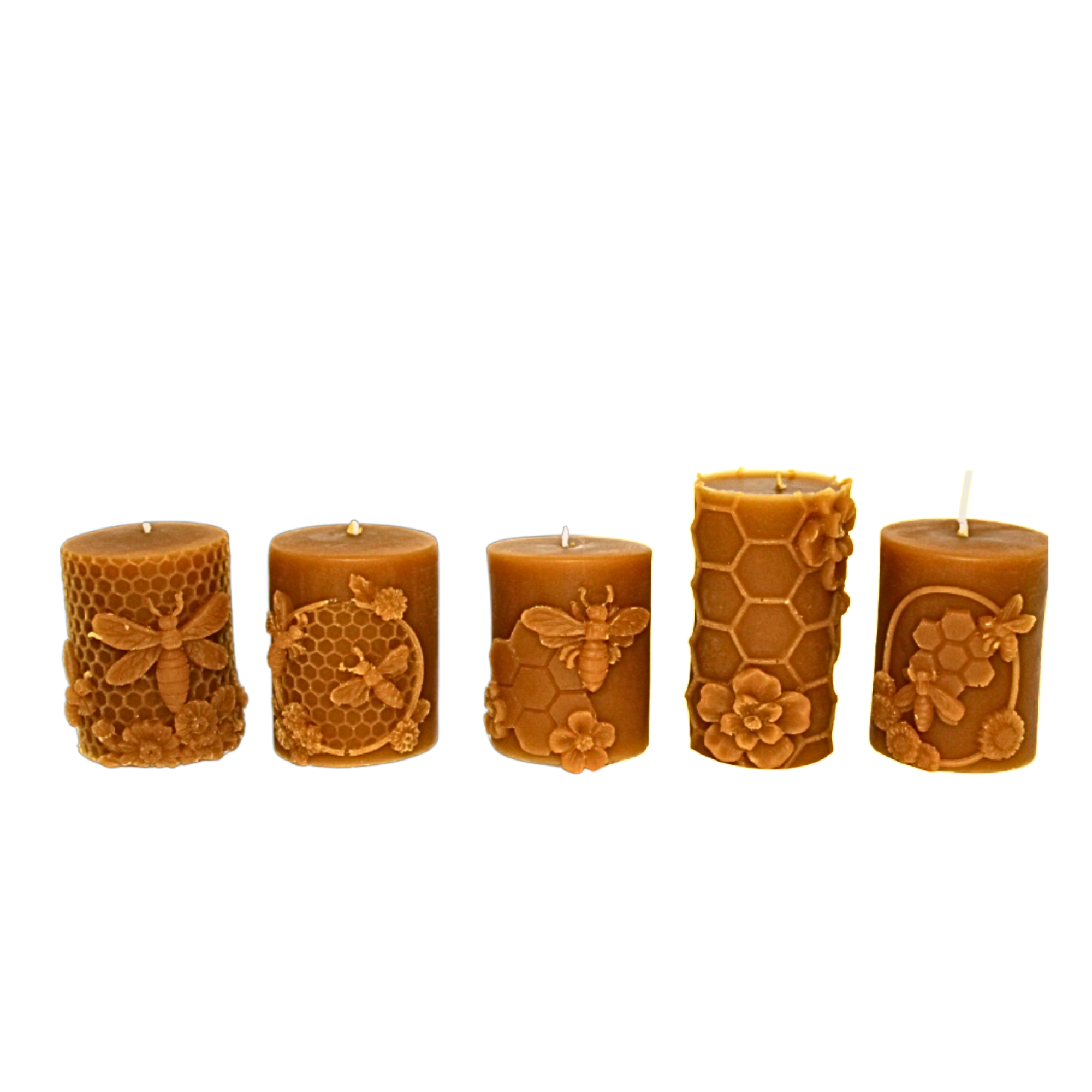 Velas de cera de abeja